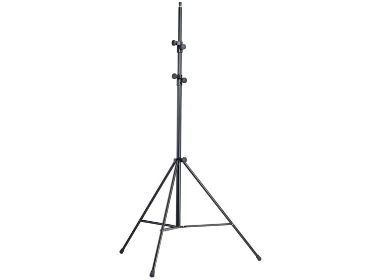 K&M 20811 Mikrofonstativ, sort, ekstra høyt, opptil 4 m.